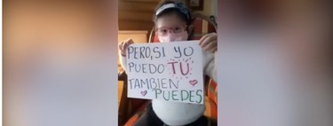 "Si yo puedo, tú también puedes": el emotivo mensaje de una niña que estuvo 162 días en aislamiento por un trasplante