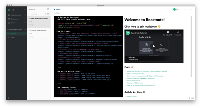 Boostnote es una app de notas gratuita, open source, multiplataforma y ...