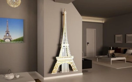 La torre Eiffel calienta tu salón
