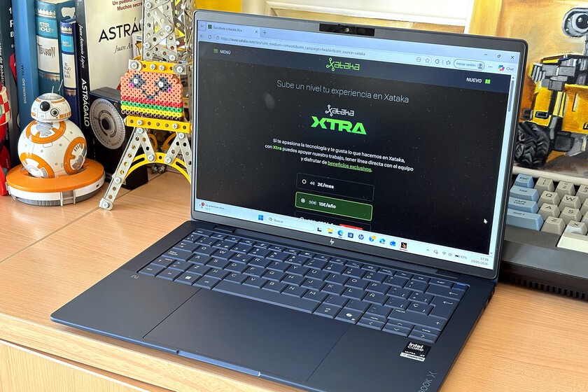 HP EliteBook X G2i, análisis: menos de un kilo, Panther Lake a todo trapo y una pantalla muy privada