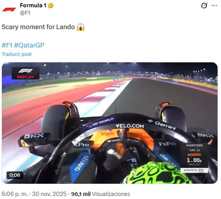 Norris Catar F1 2025