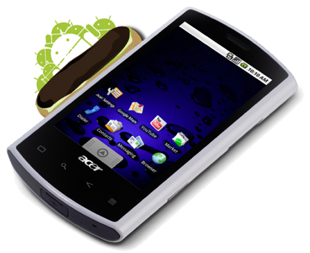 Acer Liquid también tendrá su actualización a Android 2.0