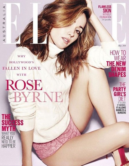 Una portada para Rose Byrne y esas piernas que se gasta, por favor