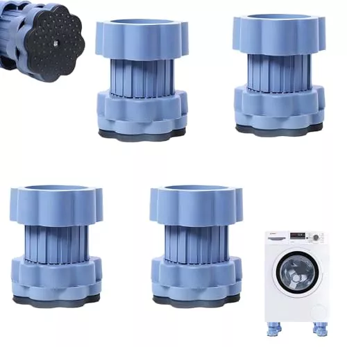 4 Piezas Universal Patas Antivibracion Lavadora WISIRENT