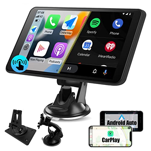 AWESAFE Reproductor de CarPlay/Android Auto