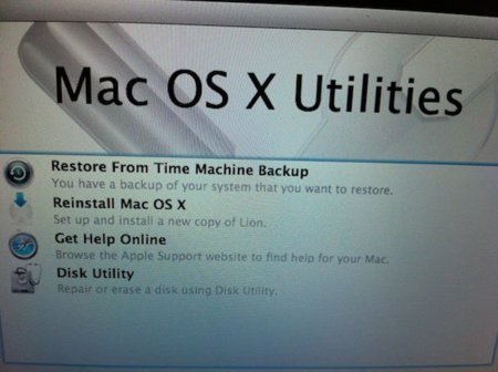 ¿Cómo podremos recuperar Lion tras una catastrofe mayúscula con nuestro SO? Muy sencillo, con la partición recovery