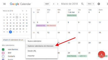 Calendariointereses