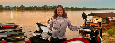 Alicia Sornosa, experta, tras 40 días en moto y 8.000 km: "Adelantar a un camión era jugarse la vida en segundos" 