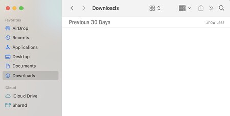 Downloads Folder on Mac