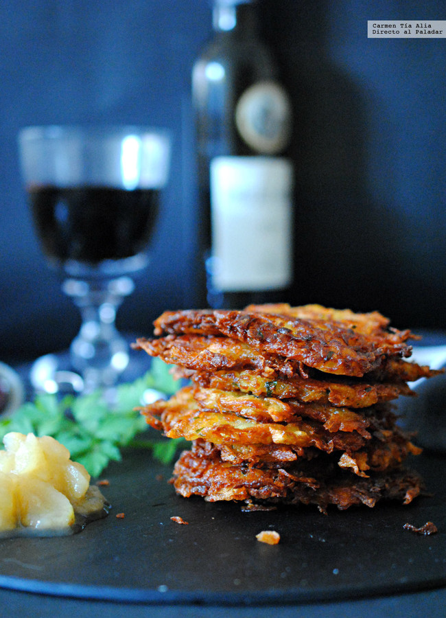 kartoffelpuffer o tortitas de patata
