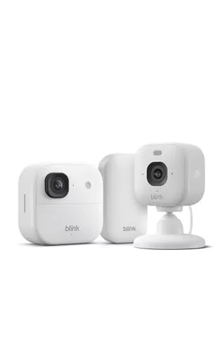 Cámara exterior 2K+ Blink con Cámara Mini 2K+ Blink (última generación)
