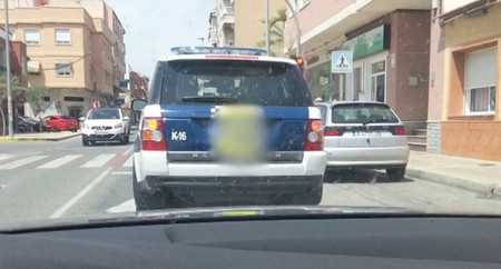 Range Rover Sport policía local Orihuela