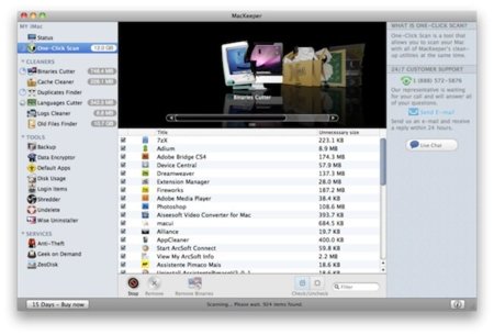 MacKeeper, otro programa encargado de limpiar y ordenar nuestro Mac