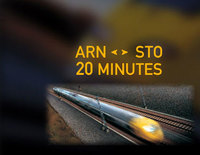 Estocolmo: tren de alta velocidad del aeropuerto al centro