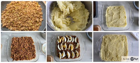 Pasos Pastel Papas Chileno