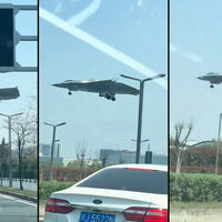 EEUU presume con una ilustración que su F-47 será el primer caza de sexta generación del mundo. China ya tiene dos prototipos volando 