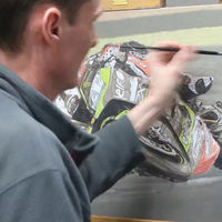 Motos y lienzos, alucina con lo que David Bill es capaz de hacer a partir de una imagen real