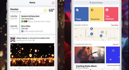 Facebook tiene una nueva app en Android, Events from Facebook