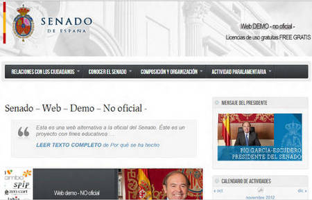 ¿Cuánto hubiera costado la web del Senado si se hubiese hecho con software libre?