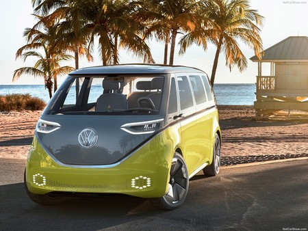 Volkswagen Id Buzz Concept 2017 1600 02
