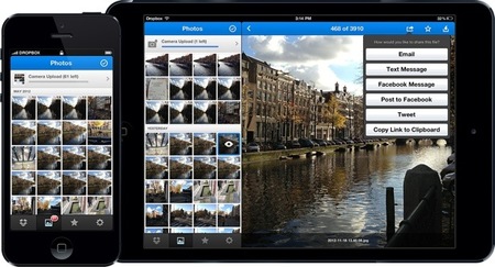 Dropbox se pone las pilas con la vista de fotos