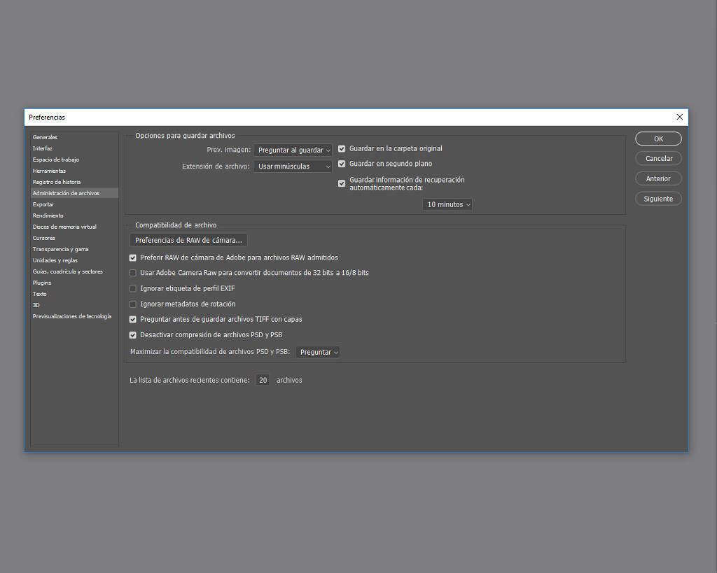 Cómo configurar las preferencias de Adobe para mejorar sus