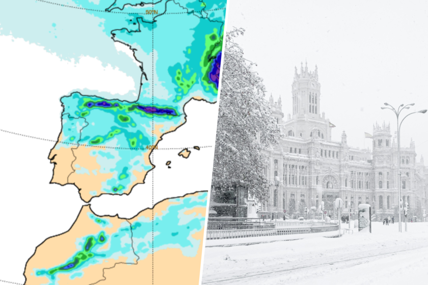 Media España está en alerta por la nieve y sin embargo AEMET no ha emitido ni un solo aviso rojo: ¿qué está pasando aquí?