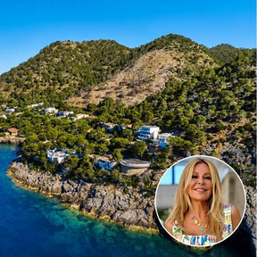 El refugio mediterráneo de Ana Obregón desde hace 50 años: buen marisco, calas escondidas y una mansión de 35 millones 