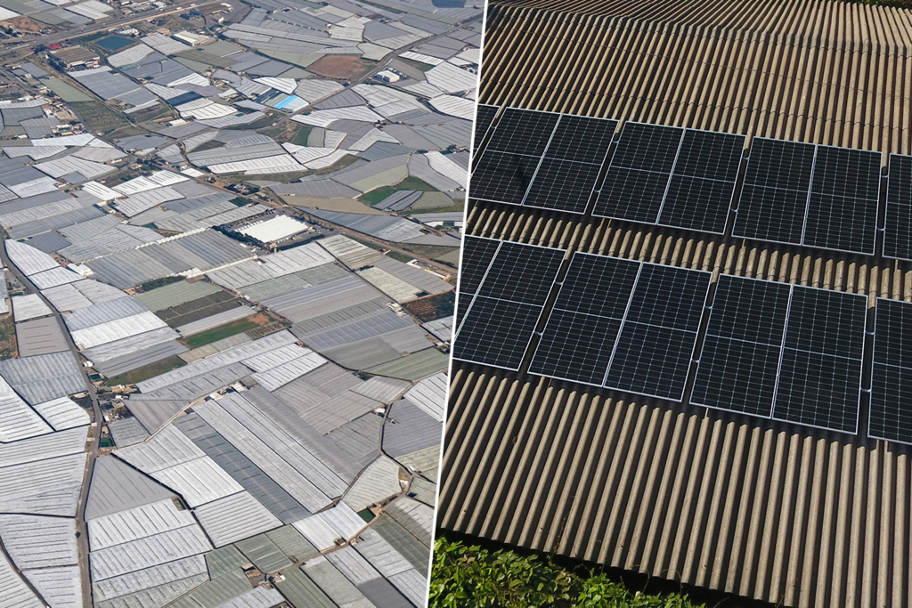 Almería ha sido durante años el gran "mar de plástico" de Europa. Ahora quiere ser otro mar: el de paneles solares