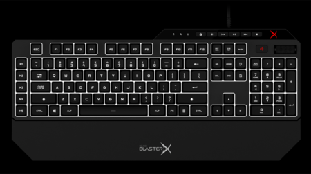 Teclado mecánico Vanguard K08, lo más nuevo de Creative para su gama de productos gaming
