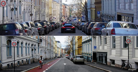 Oslo ha tenido una idea brillante para sacar a los coches de sus calles: eliminar los aparcamientos