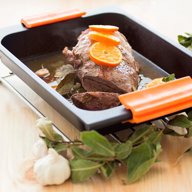 Redondo de ternera al brandy, un asado ideal para días de fiesta