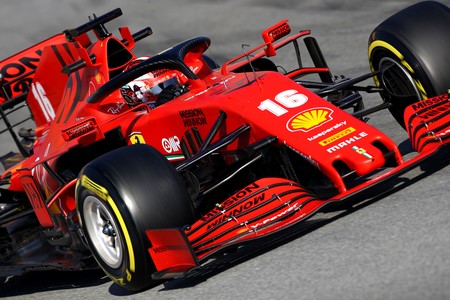 Leclerc Barcelona F1 2020