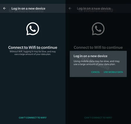 WhatsApp マルチデバイス Wi-Fi Android