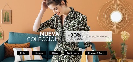 La Redoute nos ofrece un 20% de descuento en su colección de otoño mediante este cupón de descuento