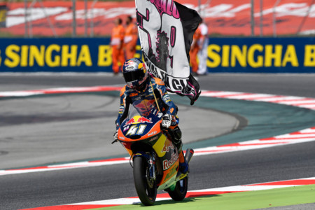 Brad Binder Luis Salom Moto3 Catalunya 2016
