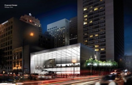 Apple retoca sus planes para la nueva tienda de San Francisco para satisfacer a su ayuntamiento