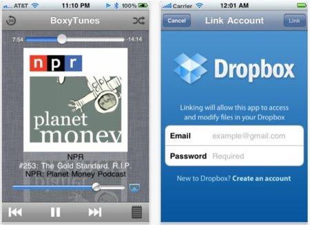 BoxyTunes, convirtiendo Dropbox en un Spotify improvisado