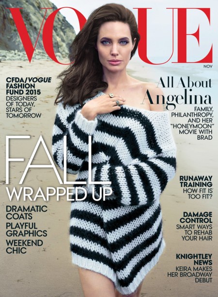 Muriendo de amor con Angelina Jolie y toda la familia Vogue