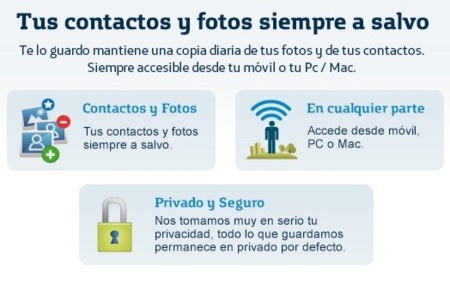 Movistar estrena Te lo guardo, su servicio para guardar contactos y fotos en la nube