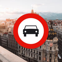 En un mes los coches sin etiqueta no podrán circular por Madrid. Estas son todas las excepciones