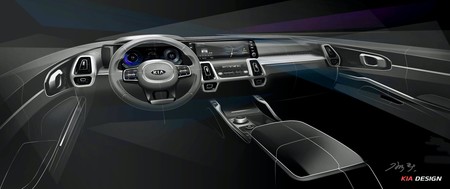 KIA sigue adelantando detalles del nuevo Sorento, así será su interior