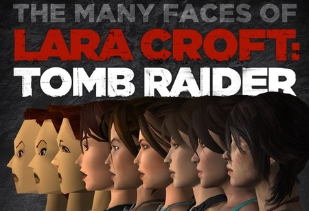 Imagen de la semana: las múltiples caras de Lara Croft