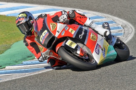 Yonny Hernandez Test Moto2 Jerez