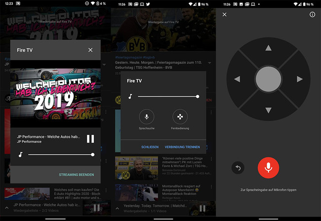 YouTube para Android prueba un control remoto para TV con búsqueda por voz