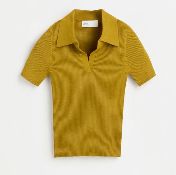 Polo básico punto rib

