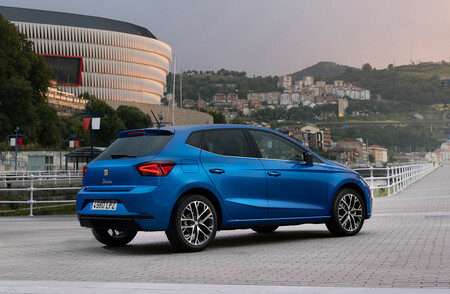 Seat Ibiza azul en Bilbao
