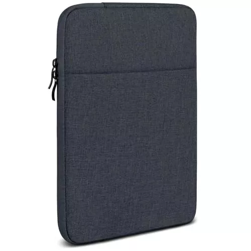 moex Funda para tablet Honor Pad X9a – Funda con compartimento para accesorios, fibra de poliéster, funda minimalista con cremallera, resistente al agua, antracita