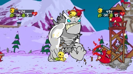 Alien Hominid HD en el XBLA