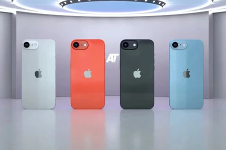 噂に基づいた iPhone SE 2024 のレンダリング (画像: AppleTrack )